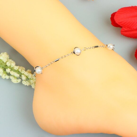 Handmade Anklet – A Stylish Choice for Women, Thoughtful Gift Idea, EVCH1676 - Picture 3 of 10
